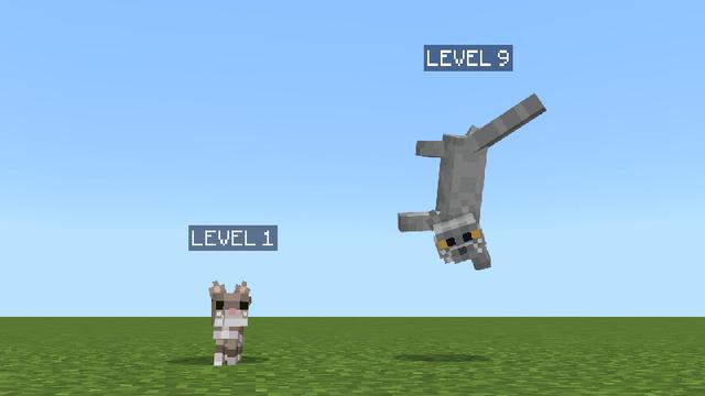 Screenshot of the Minecraft Bedrock Marketplace product CATS Add-On created by ChewMingo.