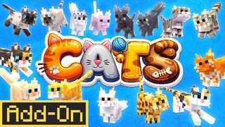 Thumbnail of the Minecraft Bedrock Marketplace product CATS Add-On created by ChewMingo.