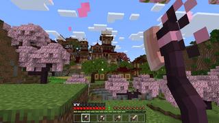 Screenshot of the Minecraft Bedrock Marketplace product CHERRY TOOLS created by ChewMingo.