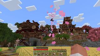 Screenshot of the Minecraft Bedrock Marketplace product CHERRY TOOLS created by ChewMingo.