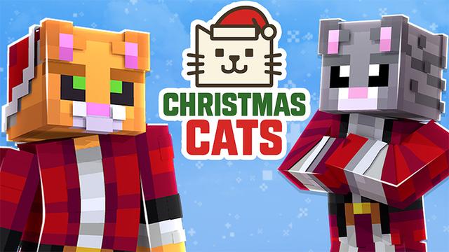 Thumbnail of the Minecraft Bedrock Marketplace product Christmas Cats created by ChewMingo.