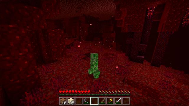Screenshot of the Minecraft Bedrock Marketplace product CREEPER created by ChewMingo.