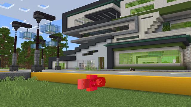 Screenshot of the Minecraft Bedrock Marketplace product Don't Touch GRASS created by ChewMingo.