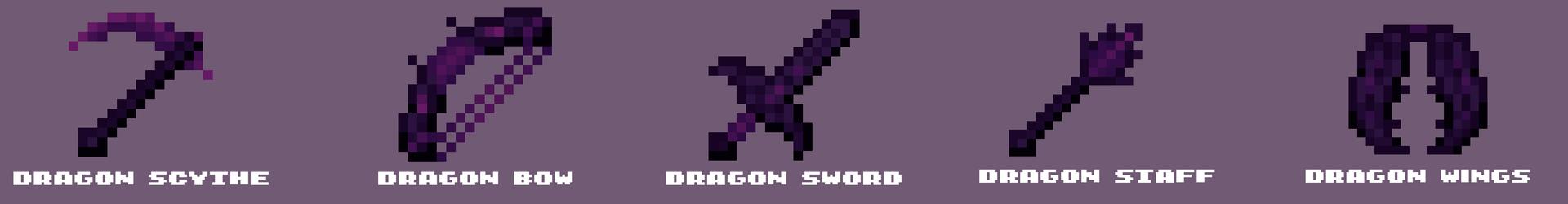 Panorama of the Minecraft Bedrock Marketplace product Dragon Tools created by ChewMingo.