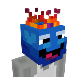 Thumbnail of the Minecraft Bedrock Marketplace product Flaming Blue created by ChewMingo.