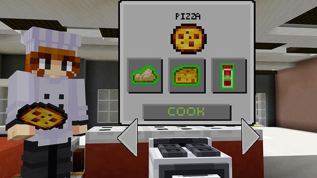 Screenshot of the Minecraft Bedrock Marketplace product FOOD++ created by ChewMingo.