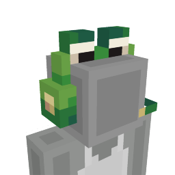 Thumbnail of the Minecraft Bedrock Marketplace product Frog Headset created by ChewMingo.