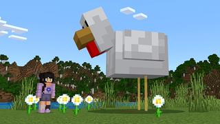 Screenshot of the Minecraft Bedrock Marketplace product GIANT ANIMALS created by ChewMingo.