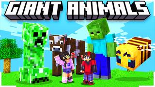 Thumbnail of the Minecraft Bedrock Marketplace product ANIMALES GIGANTES created by ChewMingo.