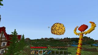 Screenshot of the Minecraft Bedrock Marketplace product God Weapons created by ChewMingo.