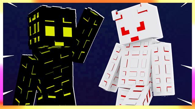 Thumbnail of the Minecraft Bedrock Marketplace product HACKER GLOW DEMONS created by ChewMingo.