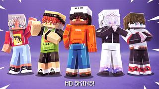 Thumbnail of the Minecraft Bedrock Marketplace product HD Skins created by ChewMingo.