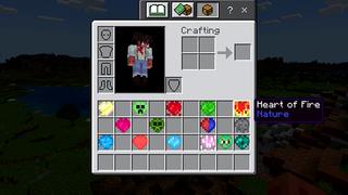 Screenshot of the Minecraft Bedrock Marketplace product HEARTS++ (CŒURS) created by ChewMingo.
