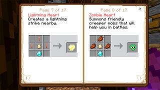 Screenshot of the Minecraft Bedrock Marketplace product HEARTS++ (CŒURS) created by ChewMingo.