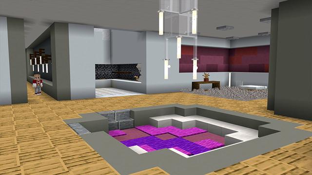 Screenshot of the Minecraft Bedrock Marketplace product LAVA BUNKER created by ChewMingo.