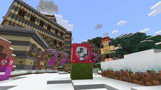 Screenshot of the Minecraft Bedrock Marketplace product Lucky Block 100 Days created by ChewMingo.