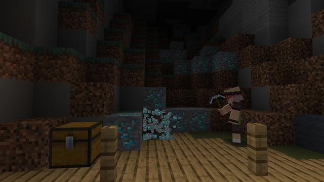 Screenshot of the Minecraft Bedrock Marketplace product Lucky Block 100 Days created by ChewMingo.