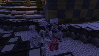 Screenshot of the Minecraft Bedrock Marketplace product Lucky Block 100 Days created by ChewMingo.