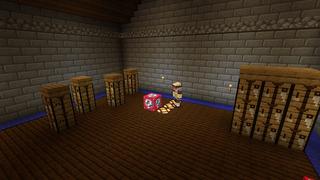 Screenshot of the Minecraft Bedrock Marketplace product Lucky Block 100 Days created by ChewMingo.