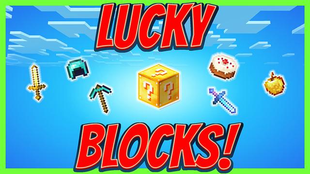 Thumbnail of the Minecraft Bedrock Marketplace product Lucky Block! created by ChewMingo.