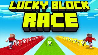 Thumbnail of the Minecraft Bedrock Marketplace product Lucky Block Race created by ChewMingo.