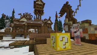 Screenshot of the Minecraft Bedrock Marketplace product Lucky Block created by ChewMingo.