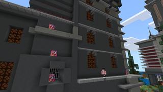 Screenshot of the Minecraft Bedrock Marketplace product Lucky Blocks created by ChewMingo.