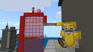 Screenshot of the Minecraft Bedrock Marketplace product Lucky Blocks created by ChewMingo.