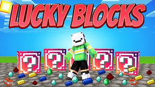 Thumbnail of the Minecraft Bedrock Marketplace product Lucky Blocks created by ChewMingo.