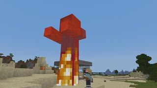 Screenshot of the Minecraft Bedrock Marketplace product Lucky Blocks Wild created by ChewMingo.