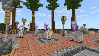 Screenshot of the Minecraft Bedrock Marketplace product Lucky Blocks! created by ChewMingo.