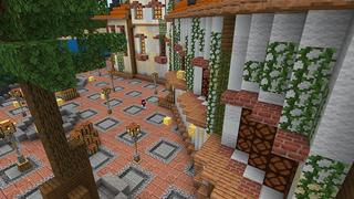 Screenshot of the Minecraft Bedrock Marketplace product Lucky Blocks! created by ChewMingo.