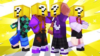 Thumbnail of the Minecraft Bedrock Marketplace product LUCKYBLOCK Teens created by ChewMingo.