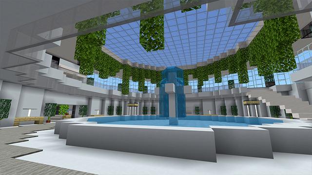 Screenshot of the Minecraft Bedrock Marketplace product Mansion! created by ChewMingo.