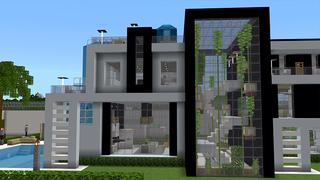 Screenshot of the Minecraft Bedrock Marketplace product Mansion! created by ChewMingo.