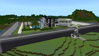 Screenshot of the Minecraft Bedrock Marketplace product Mansion! created by ChewMingo.