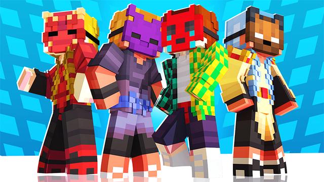 Thumbnail of the Minecraft Bedrock Marketplace product Mask Trends created by ChewMingo.