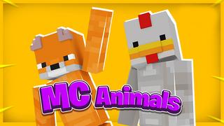 Thumbnail of the Minecraft Bedrock Marketplace product MC Animals created by ChewMingo.