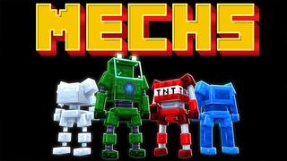 Thumbnail of the Minecraft Bedrock Marketplace product Mechs created by ChewMingo.