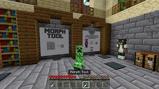Screenshot of the Minecraft Bedrock Marketplace product MORPH into MOBS created by ChewMingo.
