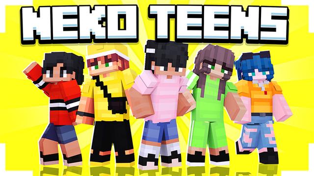 Thumbnail of the Minecraft Bedrock Marketplace product NEKO TEENS created by ChewMingo.