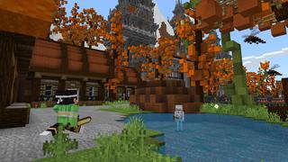 Screenshot of the Minecraft Bedrock Marketplace product One Block Hardcore created by ChewMingo.