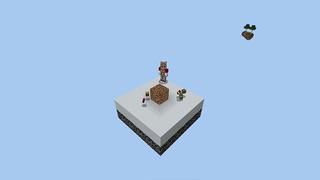 Screenshot of the Minecraft Bedrock Marketplace product One Block+ created by ChewMingo.