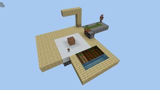 Screenshot of the Minecraft Bedrock Marketplace product One Block+ created by ChewMingo.