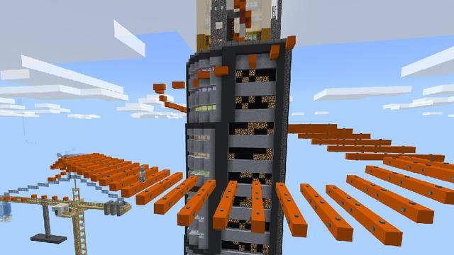Screenshot of the Minecraft Bedrock Marketplace product Only Up created by ChewMingo.