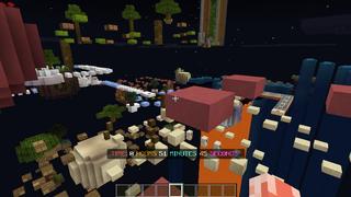 Screenshot of the Minecraft Bedrock Marketplace product Only Up created by ChewMingo.