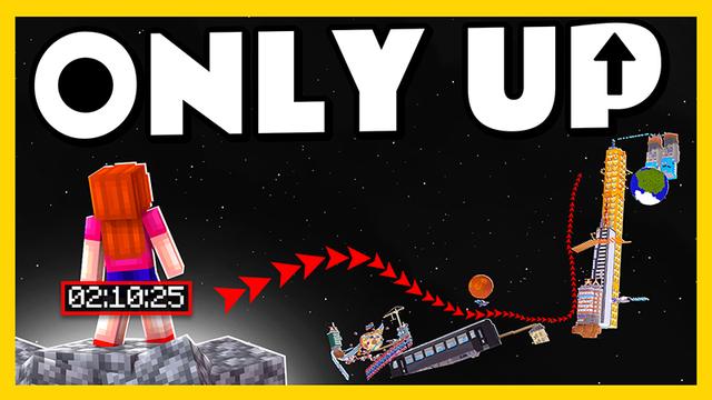 Thumbnail of the Minecraft Bedrock Marketplace product Nur oben created by ChewMingo.
