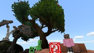 Screenshot of the Minecraft Bedrock Marketplace product Original Lucky Blocks created by ChewMingo.