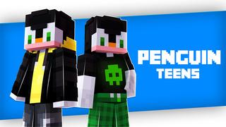 Thumbnail of the Minecraft Bedrock Marketplace product PENGUIN TEENS created by ChewMingo.