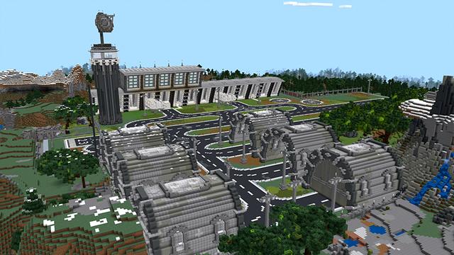 Screenshot of the Minecraft Bedrock Marketplace product PLANES+ created by ChewMingo.